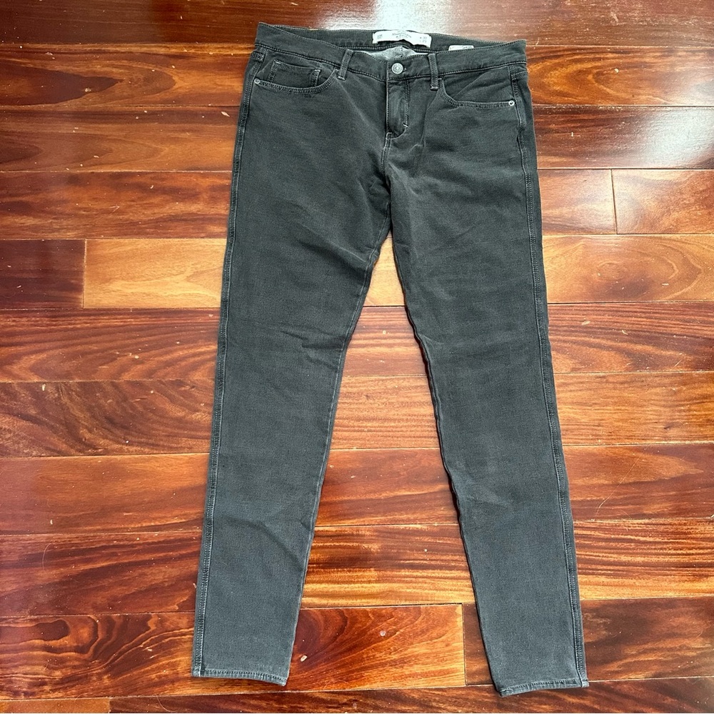 Abercrombie & Fitch Skinny Grey Jeans Jeggings Size 10